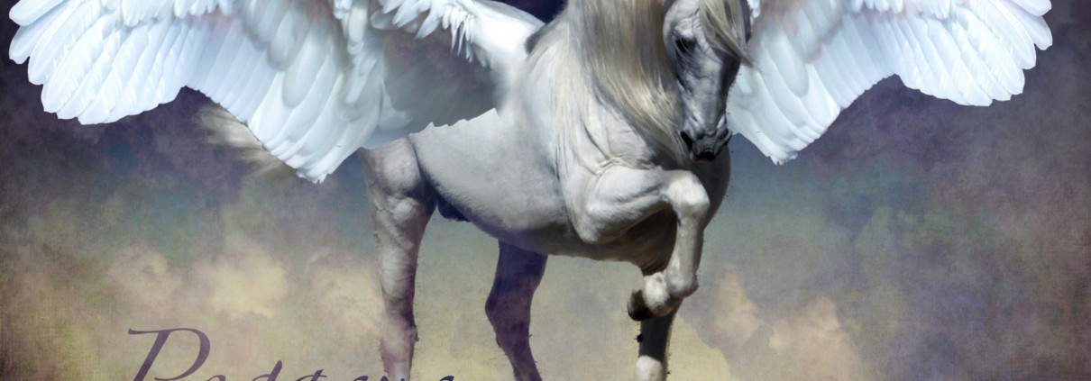 Planeet van het vliegende paard Pegasus